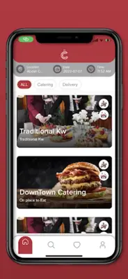 Catering android App screenshot 2